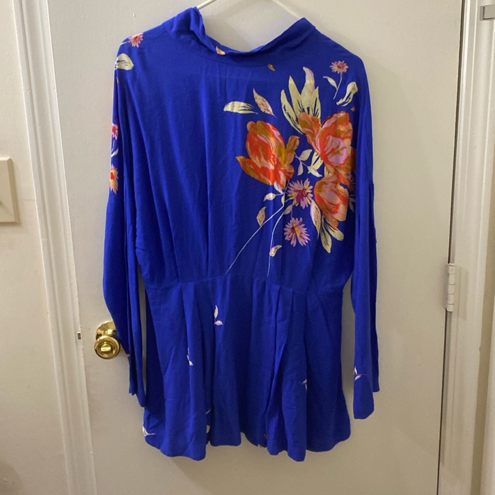 Free people open back tunic